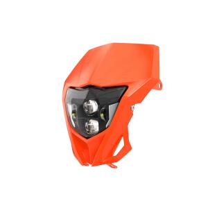 Scheinwerfer LED Universal Orange für Yamaha...