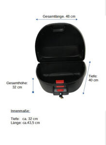 Topcase Eye 35 Liter universell Wasserfest & Stoßfest