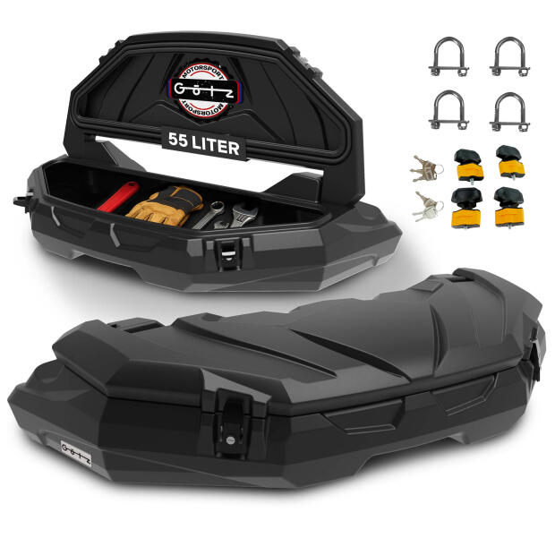 Topcase front for Segway Snarler / AT5 / AT6 / AT10 S / L complete box set