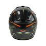 HJC CL XY II Enduro Cross Helm Schwarz Gelb Orange Gr. (L) 54cm
