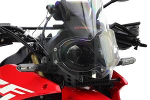 Scheinwerferschutz für Honda CRF 300 Rally Bj.23 schwarz