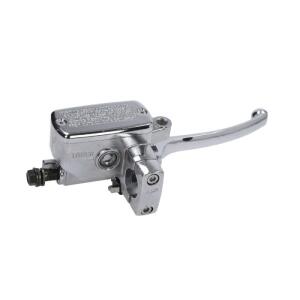 Bremspumpe Universal Chrom Ø25mm mit Bremshebel