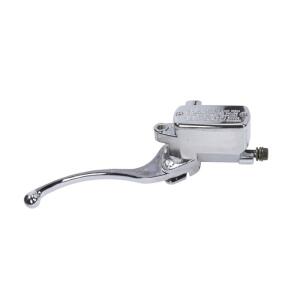 Bremspumpe Universal Chrom Ø25mm mit Bremshebel
