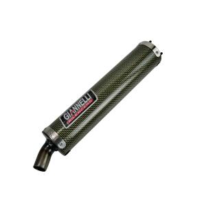 Auspuffendtopf Giannelli für Honda NSR 125 R 92-01 Kevlar