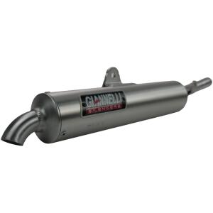 Auspuffendtopf Giannelli für Yamaha TDR 125 98-01 E13 ALU