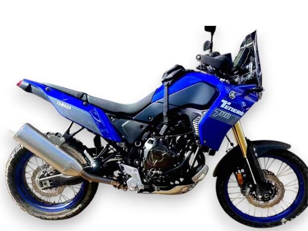 Auspuff Endtopf für Yamaha XTZ Tenere 700 19-24 Edelstahl Slip-On