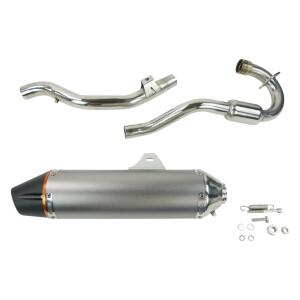 Auspuff Komplettanlage für Honda CRF 150 / CRF 230 F Bj 03-13