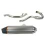 Complete Exhaust System for Honda CRF 150 250 F 03-13 Gray