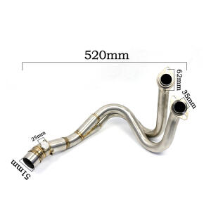 Auspuff Krümmer für Kawasaki ER6N Ninja Z Versys 600 650 12-17