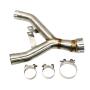 Exhaust intermediate piece for Kawasaki Z 1000 SX Bj 10-20 Decat