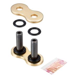 DID Kette VX3 X-Ring 530x108 Glieder offen Gold Nietschloss