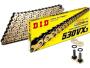 DID Kette VX3 X-Ring 530x108 Glieder offen Gold Nietschloss