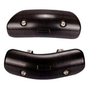 Auspuff Zubehör Hitzeschutz Abdeckung Universal aus Carbon