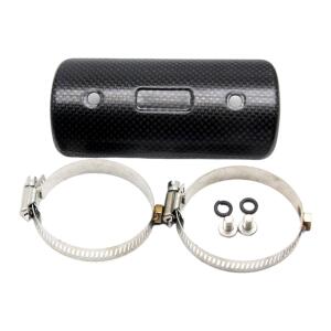 Auspuff Zubehör Hitzeschutz Abdeckung Universal aus Carbon Stahl