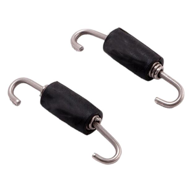 Auspuff Zubehör Federn mit Gummimantel kurz