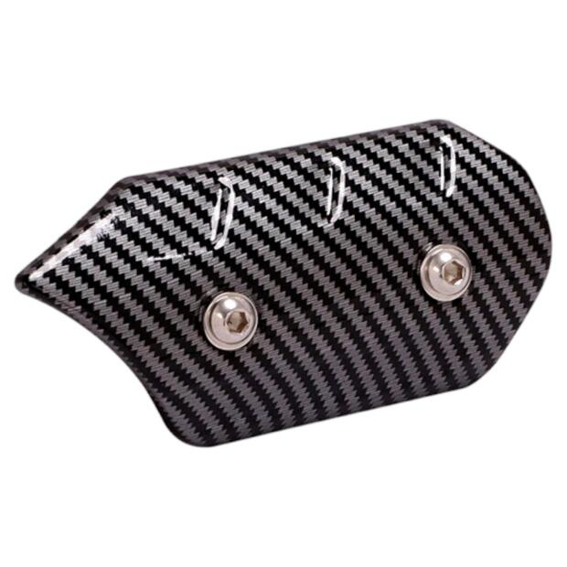 Exhaust Heat Shield Universal, Carbon fiber Look