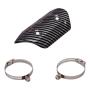 Exhaust Heat Shield Universal, Carbon fiber Look