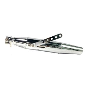 Auspuff Universal 38-45mm Slip-On Chrom Endtopf