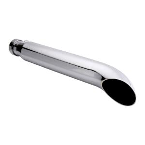 Exhaust Slip-On Muffler Silencer 38-45mm Retro Chrome