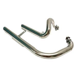 Auspuff Komplettanlage für Yamaha XV 125 250 Virago Chrom