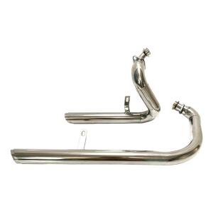 Auspuff Komplettanlage für Yamaha XV 125 250 Virago Chrom