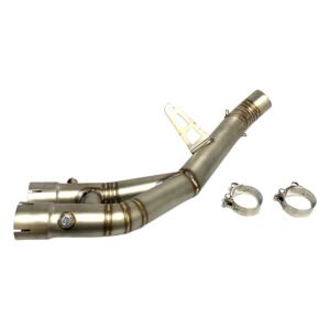 Auspuff Zwischenstück für Yamaha YZF R1 1000 Bj. 15-21 Titan Mid-Pipe De-Cat