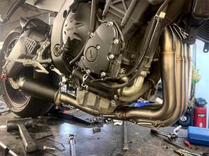 Auspuff Krümmer für Yamaha YZF R6 600 Bj. 06-14