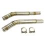 Exhaust intermediate piece for Suzuki GSX-R GSX-S 1300 1000 F 08-15