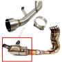 Auspuff Zwischenstück für Suzuki GSX-S 1000 F 15-21 De-Cat