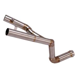 Auspuff Zwischenstück Titan für KTM Super Duke 1290 Bj. 14-16 Decat