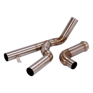 Auspuff Zwischenstück Titan für KTM Super Duke 1290 Bj. 14-16 Decat