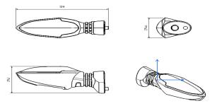 Indicator LED for KTM EXC/XCW 125/200/250 Duke 390/690