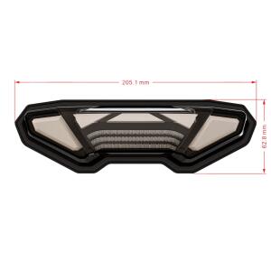 LED taillight for Yamaha MT 09/MT10/FZ 09/FJ 09/Tracer 900/GT