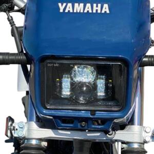 LED Scheinwerfer Rechteckig 160x100mm Zoll 4x6 E-Prüfzeichen für Suzuki Yamaha Honda Kawasaki