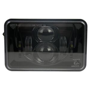 LED Scheinwerfer Rechteckig 160x100mm Zoll 4x6 E-Prüfzeichen für Suzuki Yamaha Honda Kawasaki