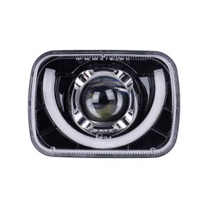 LED Scheinwerfer für Kawasaki GPZ 750/900 Rechteckig