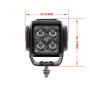 LED spotlight 4 inch additional headlight for quad/ATV/UTV