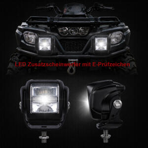 LED Zusatzscheinwerfer für Quad/ATV/UTV...