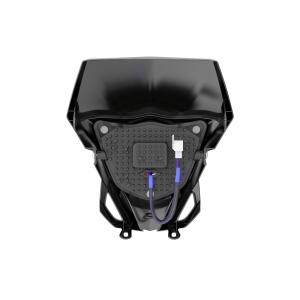 Headlight LED for Yamaha WRF 450 / 250 black complete set year 12-23 B-stock