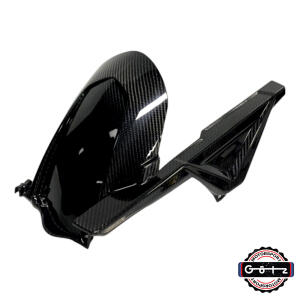 Spritzschutz Carbon Hinten Kettenschutz für Aprilia...