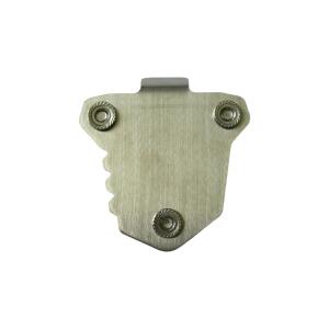 Side stand base extension for Honda CB 500 X/NX 500 matt black