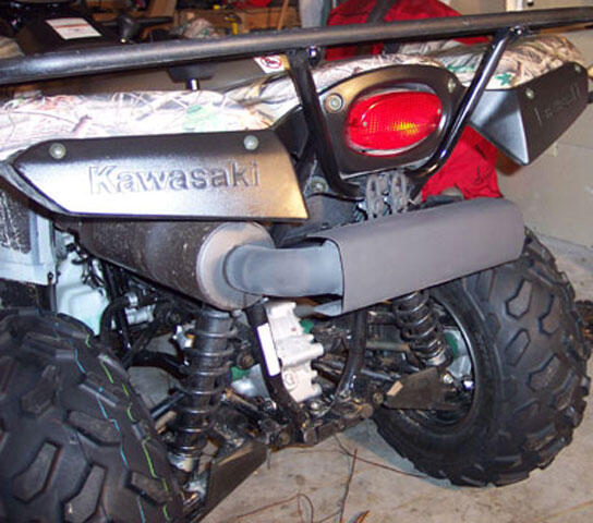 Flüsterauspuff Auspuff leise Kawasaki KVF650 Prairie