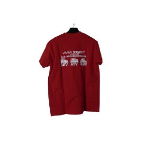 XRW T-Shirt in Rot in verschiedenen Größen