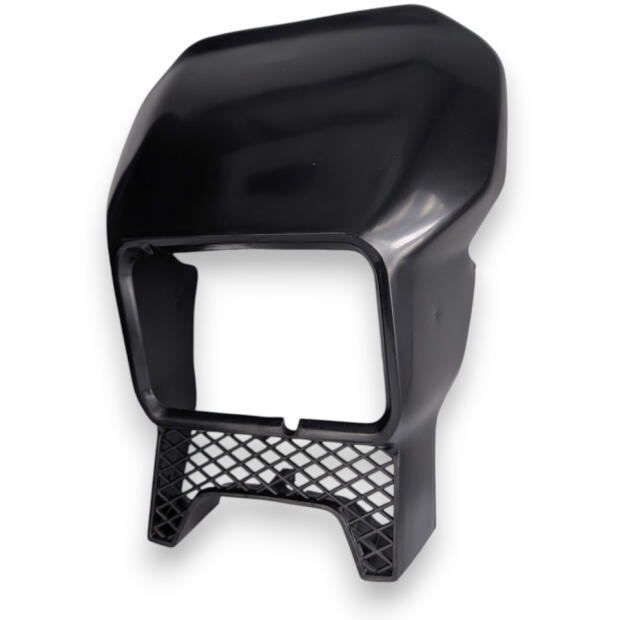 Lampenmaske Scheinwerfer für Yamaha DT 125 R schwarz Frontverkleidung