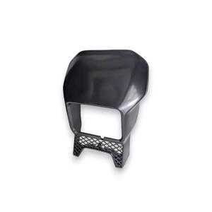 Lampenmaske Scheinwerfer für Yamaha DT 125 R schwarz Frontverkleidung
