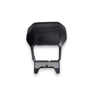 Lampenmaske Scheinwerfer für Yamaha DT 125 R schwarz Frontverkleidung