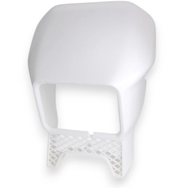 Headlight mask for Yamaha DT 125 R front fairing white