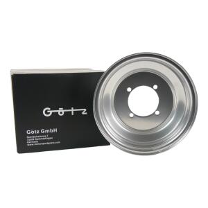 Felge 10x8-110 hinten Quad ATV Felge Chrom Alu Optik hinten