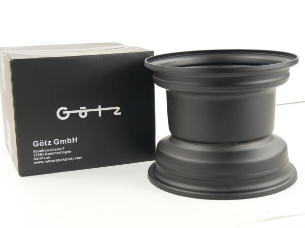 Felge 10x8-110 hinten Quad ATV Felge Schwarz Matt