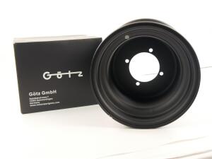 Felge 10x8-110 hinten Quad ATV Felge Schwarz Matt